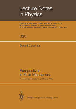 Kartonierter Einband Perspectives in Fluid Mechanics von 