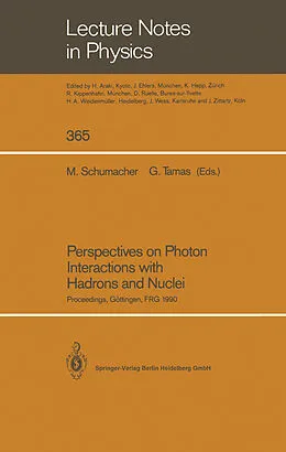 Kartonierter Einband Perspectives on Photon Interactions with Hadrons and Nuclei von 
