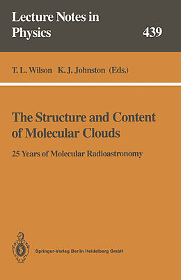 Kartonierter Einband The Structure and Content of Molecular Clouds von 