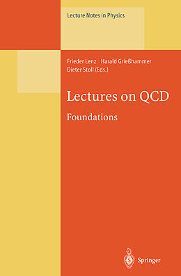 Kartonierter Einband Lectures on QCD von 