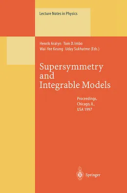 Kartonierter Einband Supersymmetry and Integrable Models von 