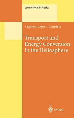 Kartonierter Einband Transport and Energy Conversion in the Heliosphere von 
