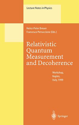 Kartonierter Einband Relativistic Quantum Measurement and Decoherence von 