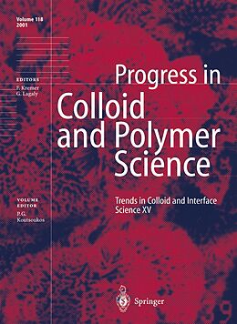 Couverture cartonnée Trends in Colloid and Interface Science XV de 