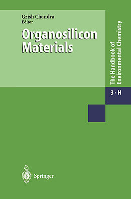 Couverture cartonnée Organosilicon Materials de 