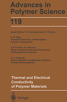 Kartonierter Einband Thermal and Electrical Conductivity of Polymer Materials von 