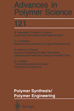 Couverture cartonnée Polymer Synthesis/Polymer Engineering de 