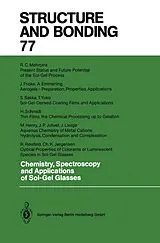 Kartonierter Einband Chemistry, Spectroscopy and Applications of Sol-Gel Glasses von