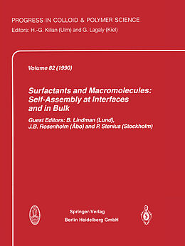 Couverture cartonnée Surfactants and Macromolecules: Self-Assembly at Interfaces and in Bulk de 