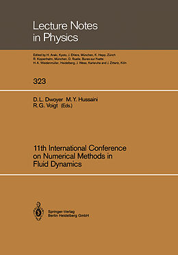 Kartonierter Einband 11th International Conference on Numerical Methods in Fluid Dynamics von 