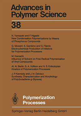 Couverture cartonnée Polymerization Processes de Al. Al. Berlin, S. A. Volfson, F. Higashi