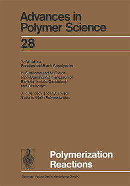 Couverture cartonnée Polymerization Reactions de Akihiro Abe, Martin Möller, Eugene M. Terentjev