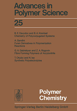 Couverture cartonnée Polymer Chemistry de Akihiro Abe, Martin Möller, Eugene M. Terentjev