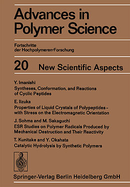 Couverture cartonnée New Scientific Aspects de Akihiro Abe, Martin Möller, Eugene M. Terentjev