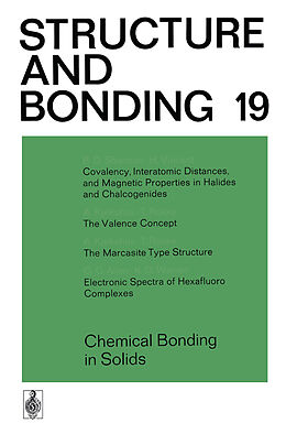 Kartonierter Einband Chemical Bonding in Solids von J. D. Dunitz, P. Hemmerich, R. H. Holm