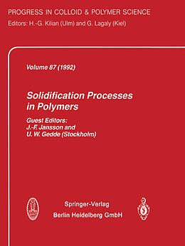 Kartonierter Einband Solidification Processes in Polymers von 
