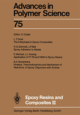 Couverture cartonnée Epoxy Resins and Composites II de 