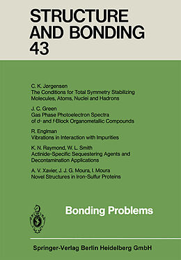 Couverture cartonnée Bonding Problems de Xuan Duan, Lutz H. Gade, Gerard Parkin
