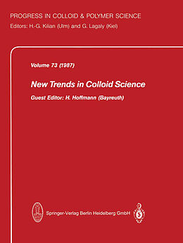 Couverture cartonnée New Trends in Colloid Science de 