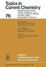Kartonierter Einband Aspects of Molybdenum and Related Chemistry von G. A. Tsigdinos, G. H. Moh