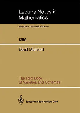 E-Book (pdf) The Red Book of Varieties and Schemes von David Mumford