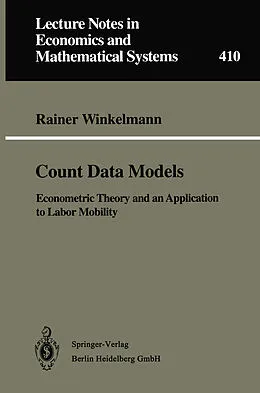 E-Book (pdf) Count Data Models von Rainer Winkelmann