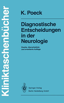 E-Book (pdf) Diagnostische Entscheidungen in der Neurologie von Klaus Poeck