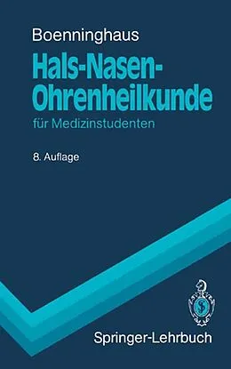 E-Book (pdf) Hals-Nasen-Ohrenheilkunde von Hans-Georg Boenninghaus