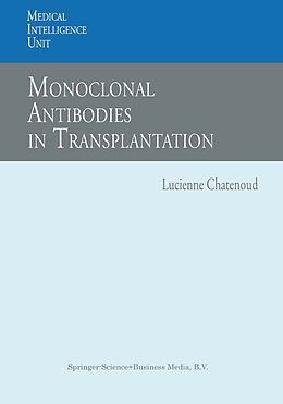 Kartonierter Einband Monoclonal Antibodies in Transplantation von 