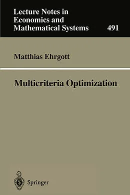 E-Book (pdf) Multicriteria Optimization von Matthias Ehrgott