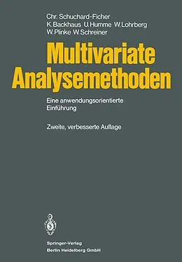 E-Book (pdf) Multivariate Analysemethoden von C. Schuchard - Ficher, K. Backhaus, U. Humme