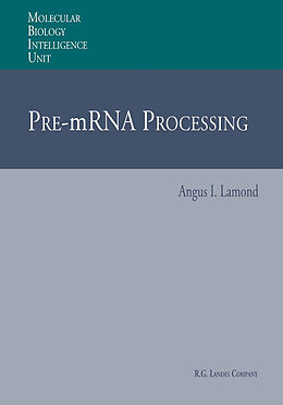 Kartonierter Einband Pre-mRNA Processing von 
