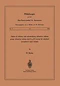 E-Book (pdf) Tables of Ordinary and Extraordinary Refractive Indices, Group Refractive Indices and h'o,x(f)-Curves for Standard Ionospheric Layer Models von W. Becker