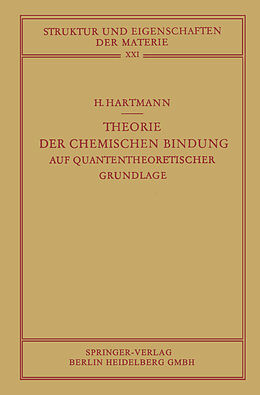 E-Book (pdf) Theorie der Chemischen Bindung von Hans Hartmann