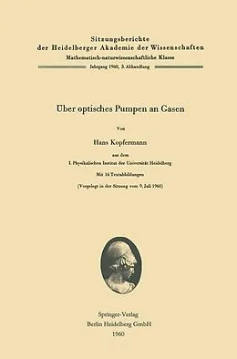E-Book (pdf) Über optisches Pumpen an Gasen von Hans Kopfermann