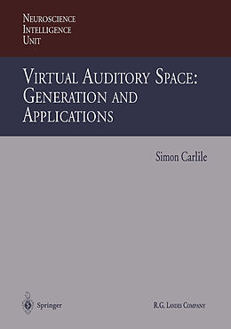 Kartonierter Einband Virtual Auditory Space: Generation and Applications von 