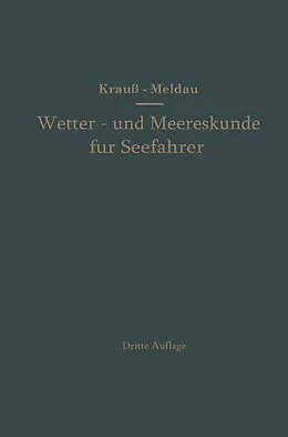 E-Book (pdf) Wetter- und Meereskunde für Seefahrer von Joseph Krauß, Heinrich Meldau