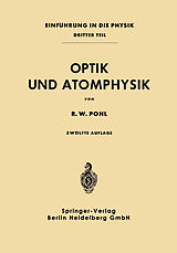 E-Book (pdf) Optik und Atomphysik von Robert W. Pohl