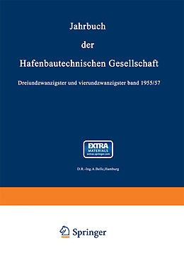 Kartonierter Einband Jahrbuch der Hafenbautechnischen Gesellschaft von Erster Baudirektor Dr.-Ing. A. Bolle