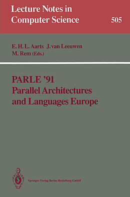 Kartonierter Einband Parle '91 Parallel Architectures and Languages Europe von 