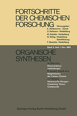 Kartonierter Einband Organische Synthesen von W. Ried, H. Mengler