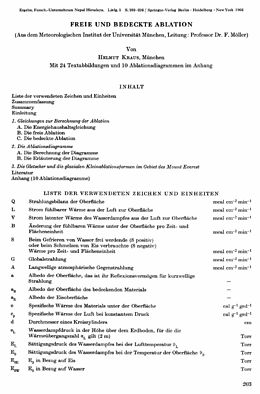 Kartonierter Einband Freie und Bedeckte Ablation von Helmut Kraus