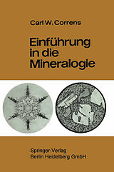 Kartonierter Einband Einführung in die Mineralogie von Carl W. Correns, Josef Zemann