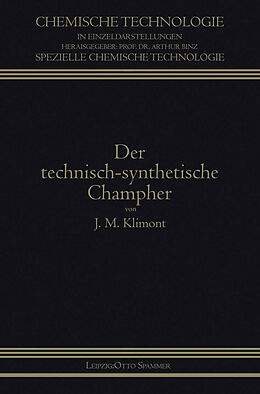 Kartonierter Einband Der Technisch-Synthetische Campher von Isidor Klimont