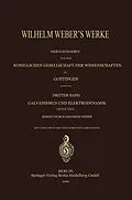 E-Book (pdf) Wilhelm Webers Werke von Wilhelm Weber, Heinrich Weber