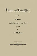 E-Book (pdf) Weltpost und Luftschifffahrt von Heinrich Stephan
