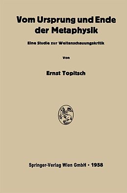 E-Book (pdf) Vom Ursprung und Ende der Metaphysik von Ernst Topitsch