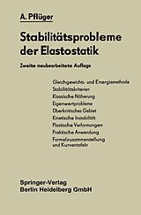E-Book (pdf) Stabilitätsprobleme der Elastostatik von Alf Pflüger