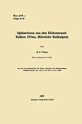 E-Book (pdf) Sphinctozoa aus den Klobenwand-Kalken (Trias, Mürztaler Kalkalpen) von Helmut W. Flügel