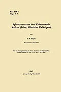E-Book (pdf) Sphinctozoa aus den Klobenwand-Kalken (Trias, Mürztaler Kalkalpen) von Helmut W. Flügel